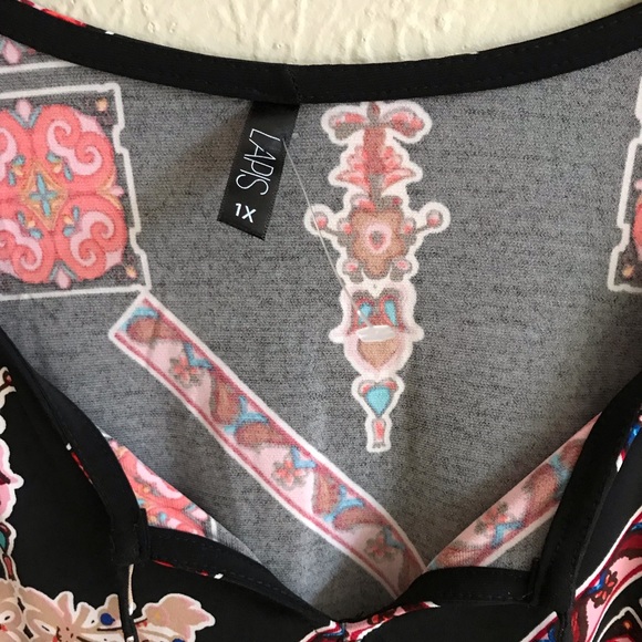 Lapis boho top 1X - Picture 3 of 7